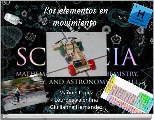 Front cover of 'Los elementos en movimiento' 
