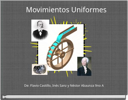 Front cover of 'Movimientos Uniformes' 