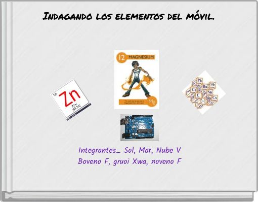 Indagando los elementos del móvil.