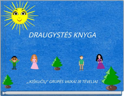Front cover of 'DRAUGYSTĖS KNYGA' 