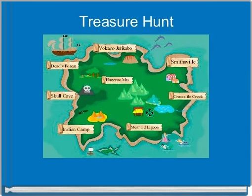 Front cover of 'Treasure Hunt' 