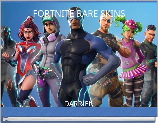 Front cover of 'FORTNITE RARE SKINS' 