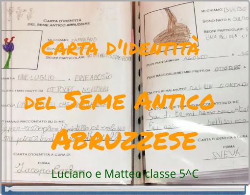 Carta d'identità del Seme  Antico Abruzzese