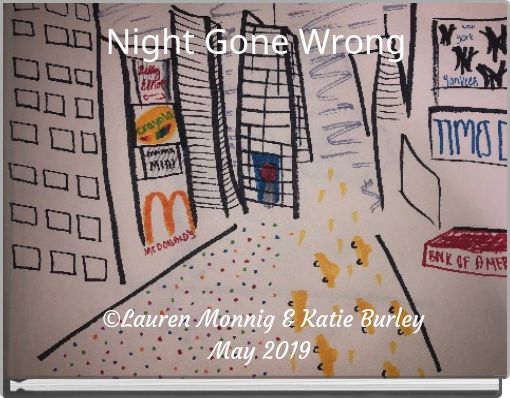 Front cover of 'Night Gone Wrong' 