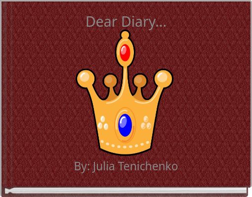 Front cover of 'Dea﻿r Diary...' 