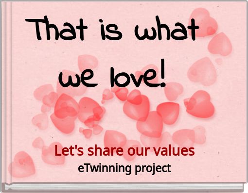 That is what we love!