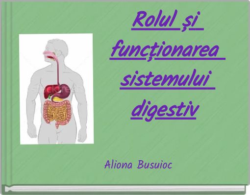 Rolul și funcționarea sistemului digestiv
