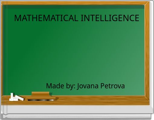 MATHEMATICAL INTELLIGENCE