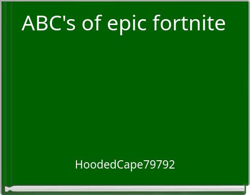 Front cover of 'ABC's of epic fortnite' 