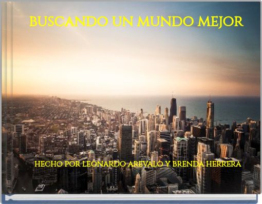 Front cover of 'buscando un mundo mejor' 