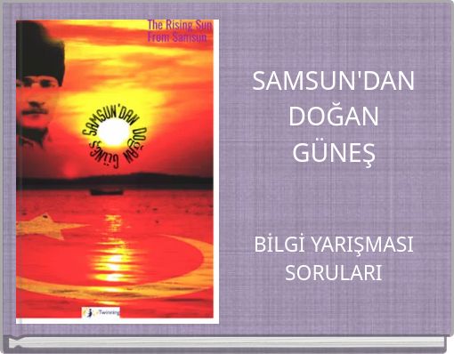 Front cover of 'SAMSUN'DAN DOĞAN GÜNEŞ' 