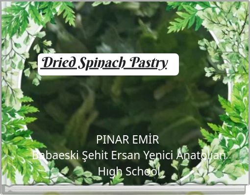 Dried Spinach Pastry