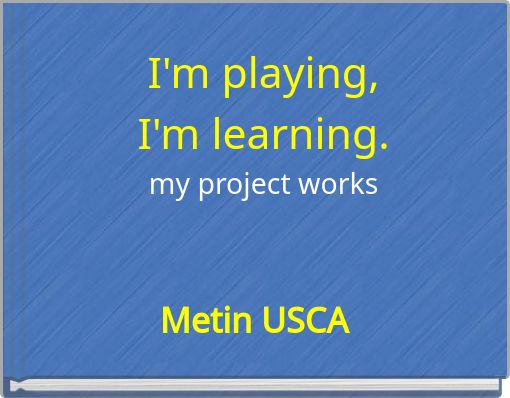 Book Cover for: I'm playing,I'm learning.my project works