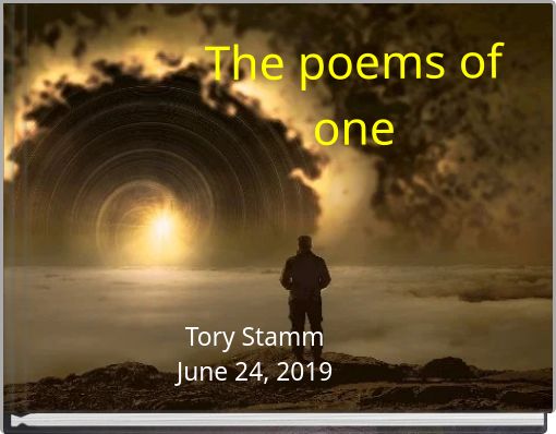 Front cover of 'The poems of one' 