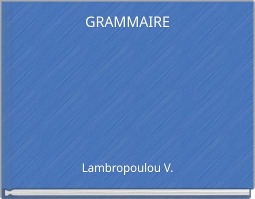 GRAMMAIRE