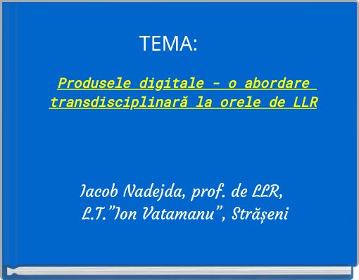 TEMA: