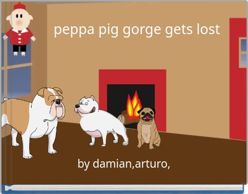 Front cover of 'peppa pig gorge gets lost' 