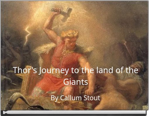Book Cover for: Thor's Journey to the land of the Giants