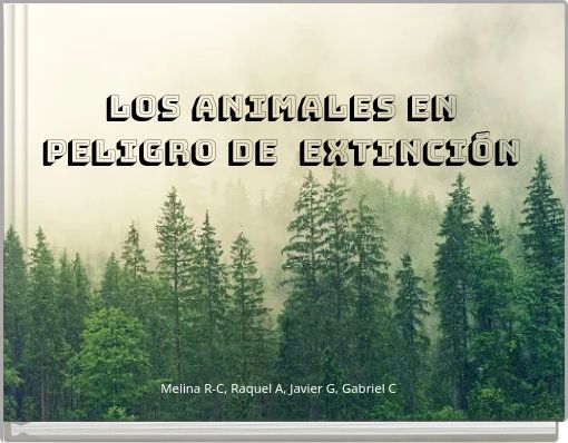 Book Cover for: Los animales en peligro de extinción