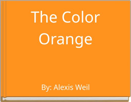 The Color Orange