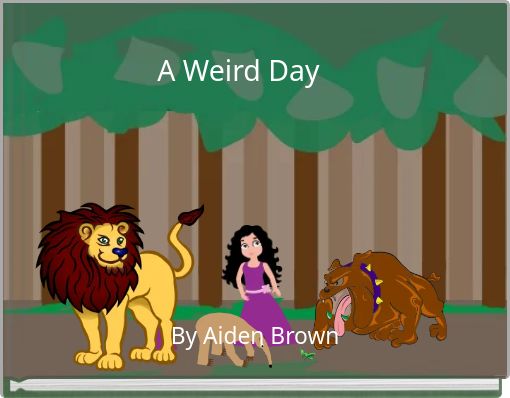 Front cover of 'A Weird Day' 