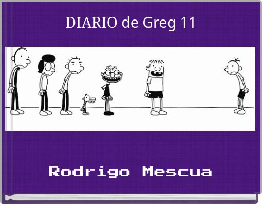 Front cover of 'DIARIO de Greg 11' 
