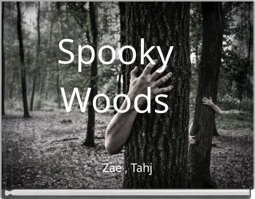 Front cover of 'Spooky Woods' 