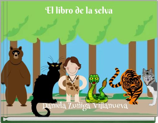 Front cover of 'El libro de la selva' 