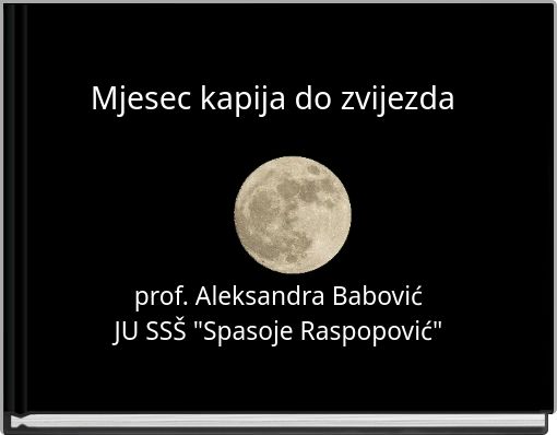 Mjesec kapija do zvijezda