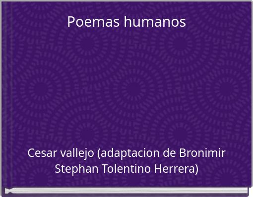 Book Cover for: Poemas humanos