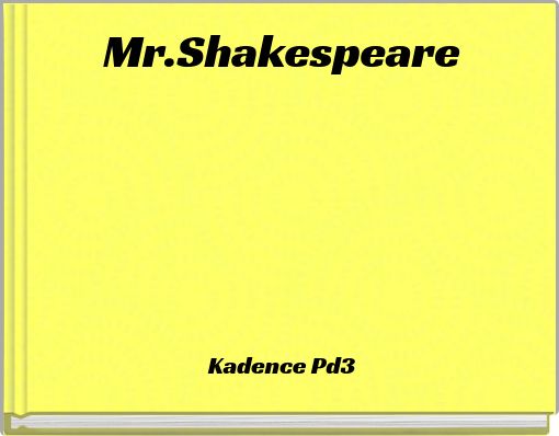 Mr.Shakespeare