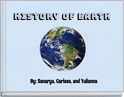 Front cover of 'History of Earth' 