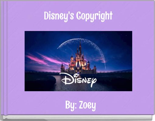 Front cover of 'Disney's Copyright' 