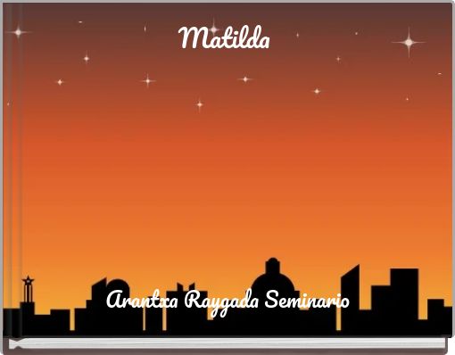 Front cover of 'Matilda' 