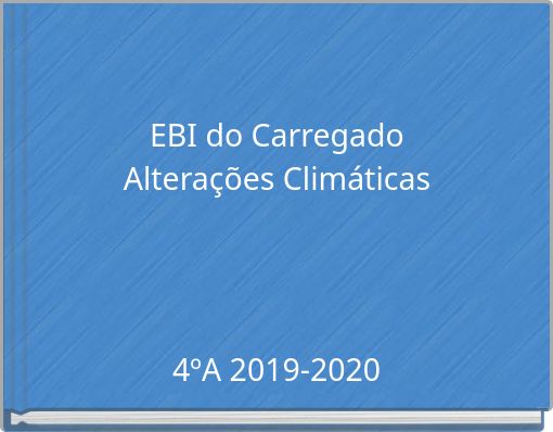 EBI do CarregadoAlterações Climáticas