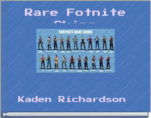 Rare Fotnite Skins