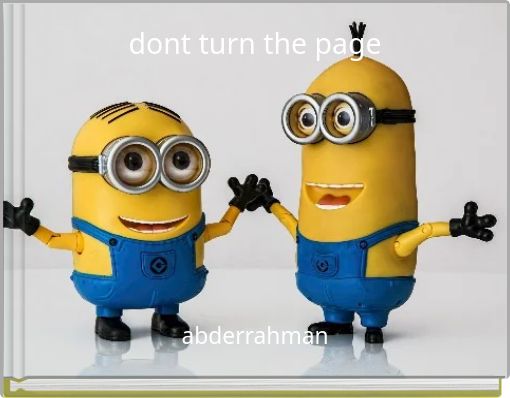 dont turn the page