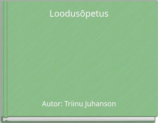 Loodusõpetus