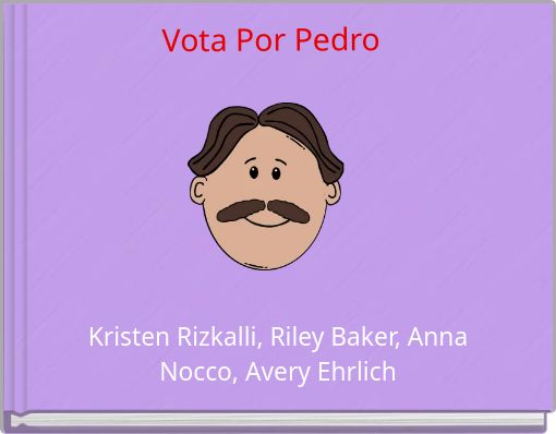 Front cover of 'Vota Por Pedro' 