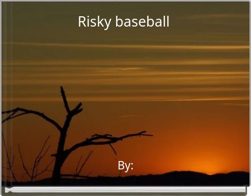 Front cover of 'Risky baseball' 
