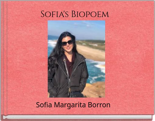 Front cover of 'Sofia's Biopoem' 