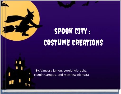 Front cover of 'spook CITY : COSTUME CREATIONS' 