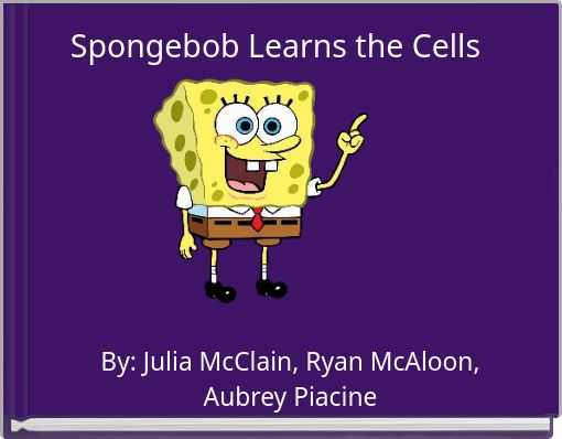 Front cover of 'Spongebob Learns the Cells' 