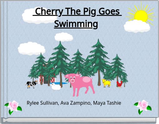 Cherry The Pig Goes Swimming