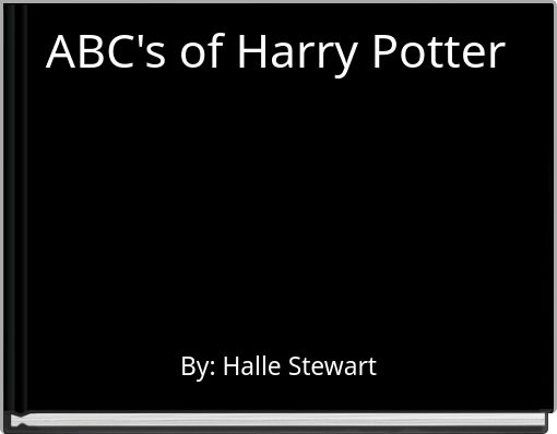 Front cover of 'ABC's of Harry Potter' 