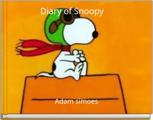 Front cover of 'Diary of Snoopy' 