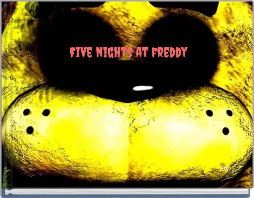 Front cover of 'Five nights at freddy' 