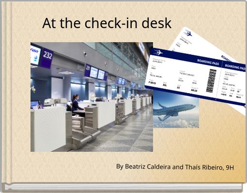 At the check-in desk