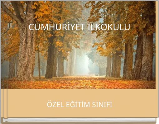 Front cover of 'CUMHURİYET İLKOKULU' 
