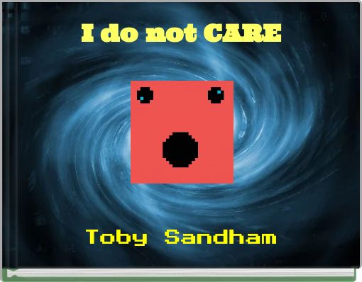 Front cover of 'I do not CARE' 